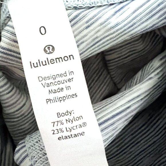 New Rare WAFS Lululemon Wunder Under Hi-Rise 7/8 Tight Size 0 - Picture 12 of 16